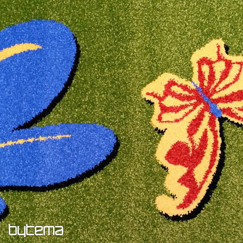 Kinderteppich BLUMEN! Letztes Stück !
