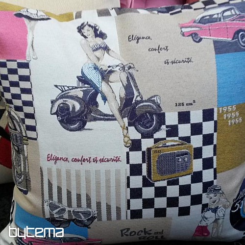 Dekokissen SCOOTER RETRO Design