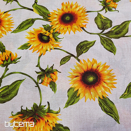 Dekostoff SONNENBLUME kotelett