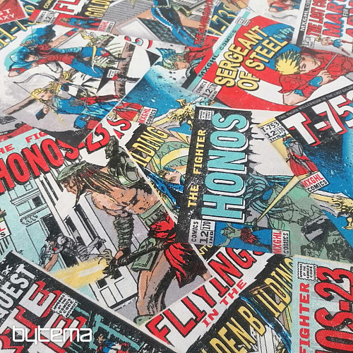 Design Dekostoff KOMIKS FICTION