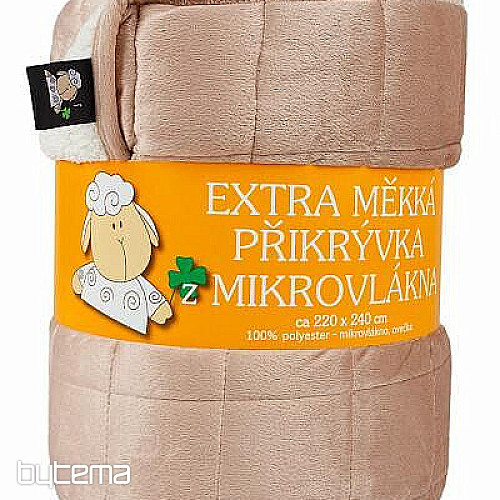 Mikrofaserdecke EXTRA WEICHE SCHAFNAHT NÜSSE