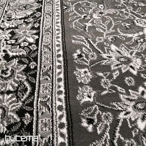 Ovaler Teppich EXKLUSIV grau