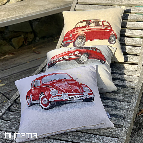 Gobelin-Kissenbezug VW KÄFER ROT