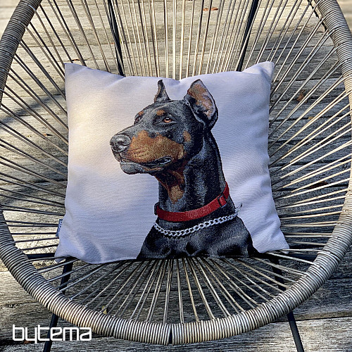 Gobelin-Kissenbezug Doberman