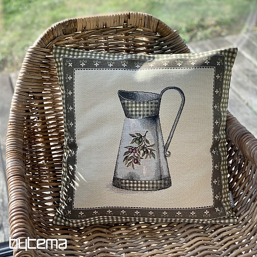 Gobelin-Kissenbezug OLIVE POT
