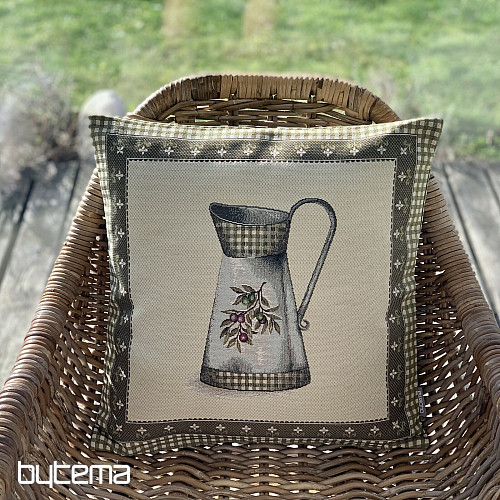 Gobelin-Kissenbezug OLIVE POT