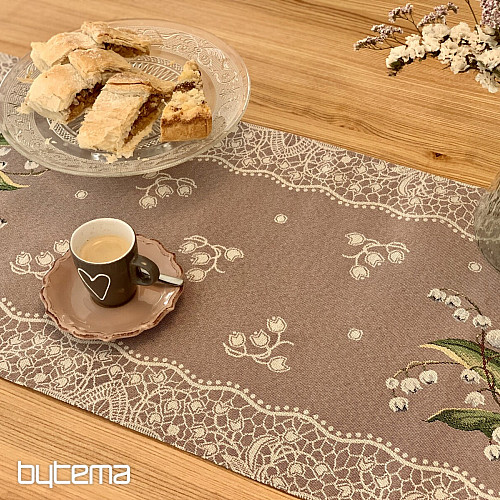 Gobelin Tischdecke und Schals KONVALINKA