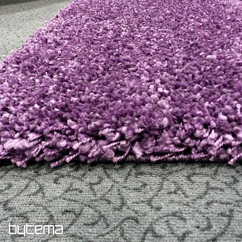 SHAGGY Teppich Hochflor lila