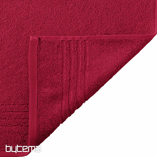 Luxushandtuch und Badetuch MADISON 279 rot