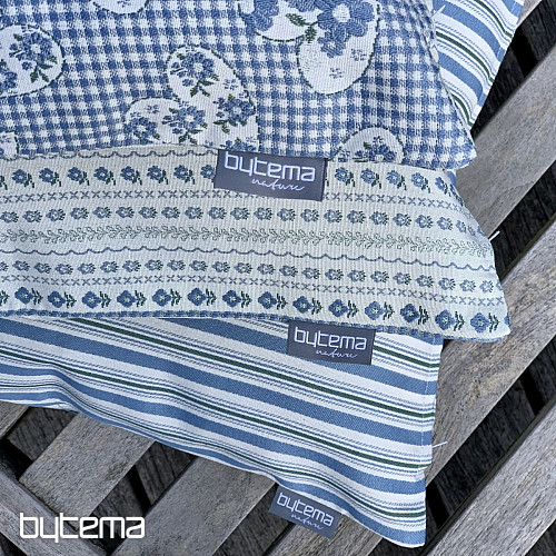 Kissenbezug TOSCANA MULTI STRIPE blau