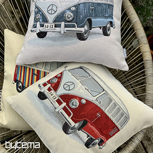 Gobelin-Kissenbezug VW HIPPIE BUS