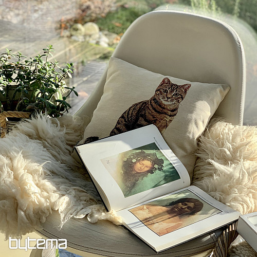 Gobelin-Kissenbezug TABBY KATZE