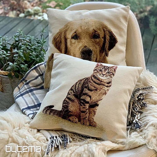 LABRADOR HUND Gobelin Kissenbezug