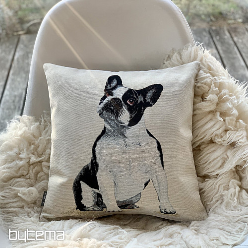 Gobelin-Kissenbezug BULLDOGGE