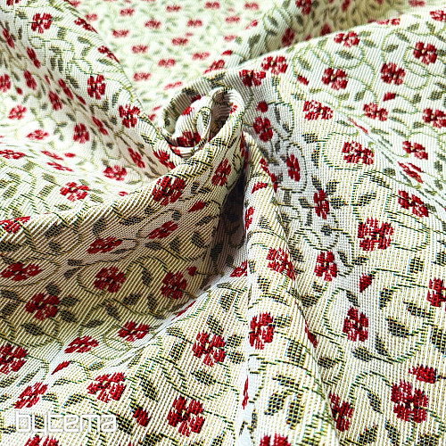 Gobelinstoff VINTAGE BLUMEN