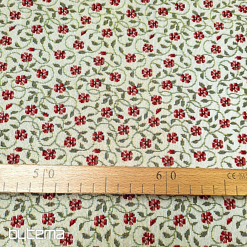 Gobelinstoff VINTAGE BLUMEN