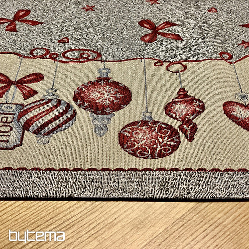Weihnachts-Gobelin-Tischdecke NOEL