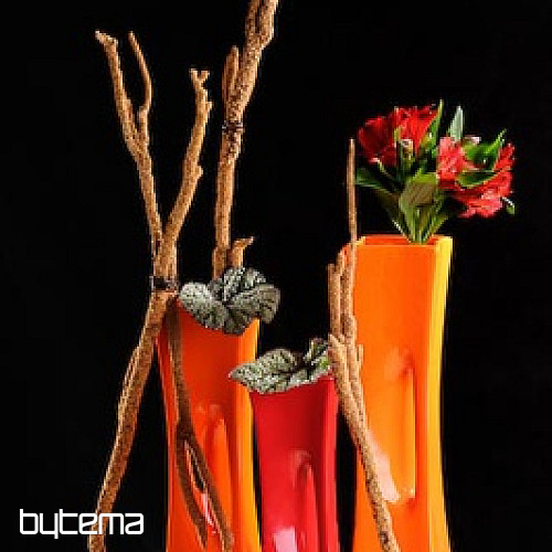 Vase X - Vase rot