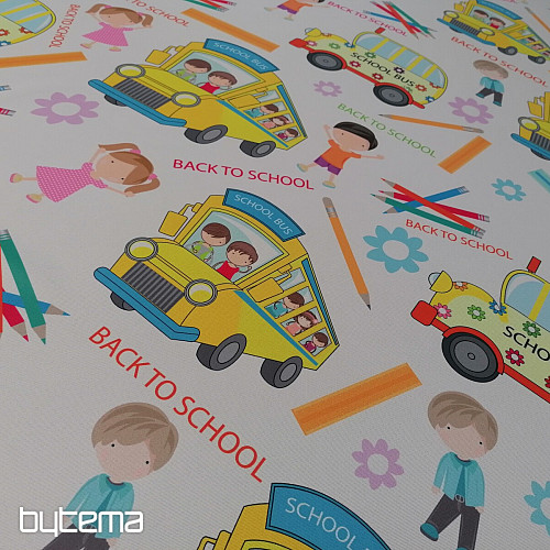 Dekorationsstoff  10027-03 BACK TO SCHOOL