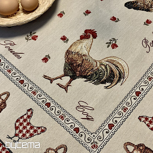Gobelin-Tischdecke und Schal FARMA