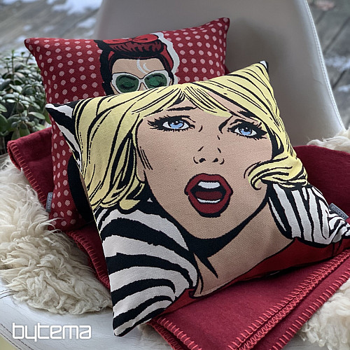 Gobelin-Kissenbezug COMICS WOMAN II