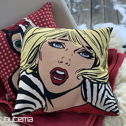 Gobelin-Kissenbezug COMICS WOMAN II