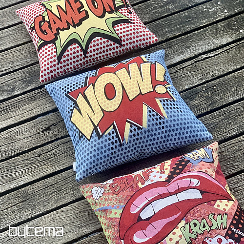 Gobelin-Kissenbezug COMICS LIPS