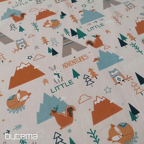 Baumwollstoff LITTLE ADVENTURES