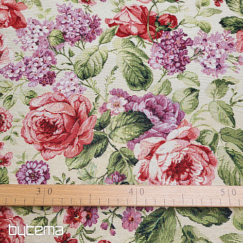 Gobelinstoff VIOLETA