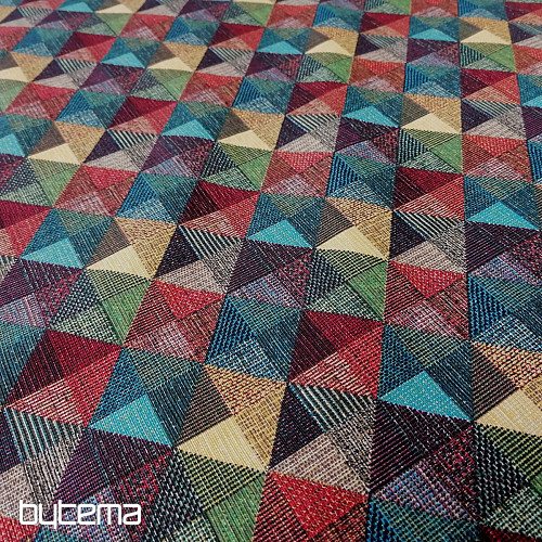 Dekostoff RUBIK MULTICOLOR