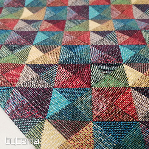 Dekostoff RUBIK MULTICOLOR
