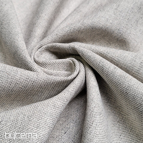 Dekorationsstoff LINEN PASTEL hellgrau 71