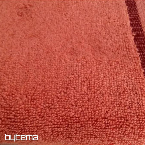 Handtuch und Badetuch MIKRO terracotta