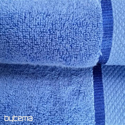 Handtuch und Badetuch MIKRO blau