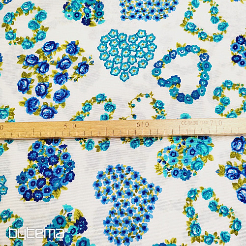 Dekorationsstoff AROAN blau