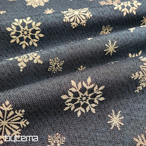 Gobelinstoff FLOCKENBLAU