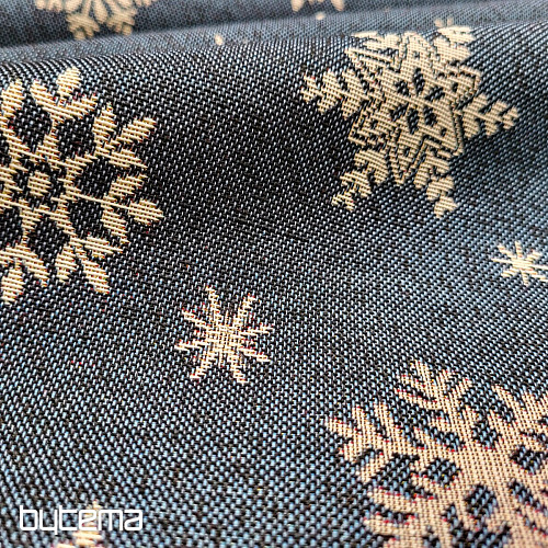 Gobelinstoff FLOCKENBLAU