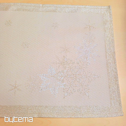 Weihnachtstischdecken und Schals SILBER WEIHNACHTEN Silber NATURAL