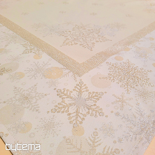 Weihnachtstischdecken und Schals SILBER WEIHNACHTEN Silber NATURAL