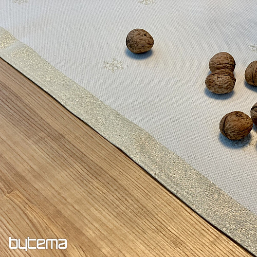 Weihnachtstischdecken und Schals GOLDENE WEIHNACHTEN