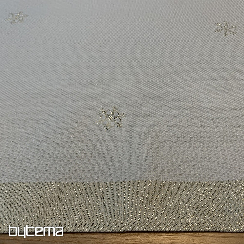 Weihnachtstischdecken und Schals GOLDENE WEIHNACHTEN