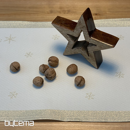 Weihnachtstischdecken und Schals GOLDENE WEIHNACHTEN