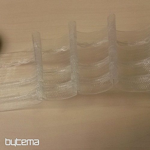 Flare Gardinenband 8 cm, 1:1,5