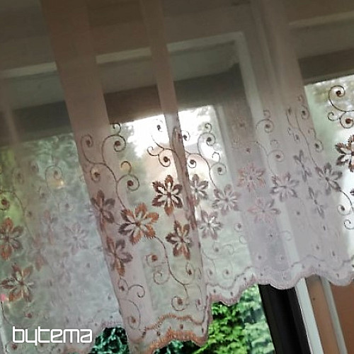 Gardine BLUMEN