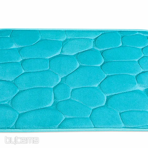 Badezimmermatte FLIESEN TÜRKIS