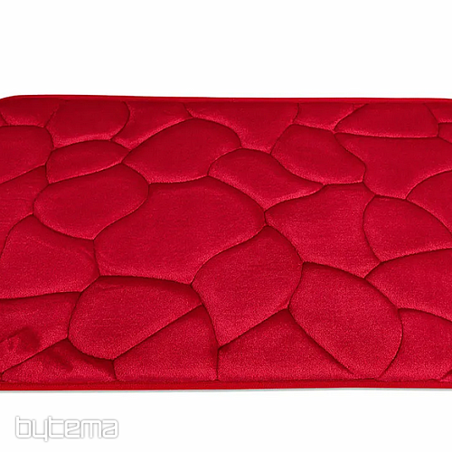 Badezimmermatte FLIESEN ROT