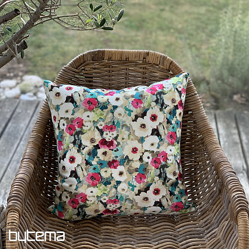 Dekorativer Kissenbezug MONET BLUME