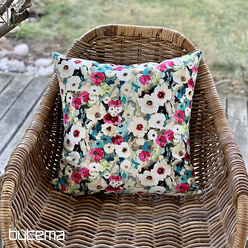 Dekorativer Kissenbezug MONET BLUME