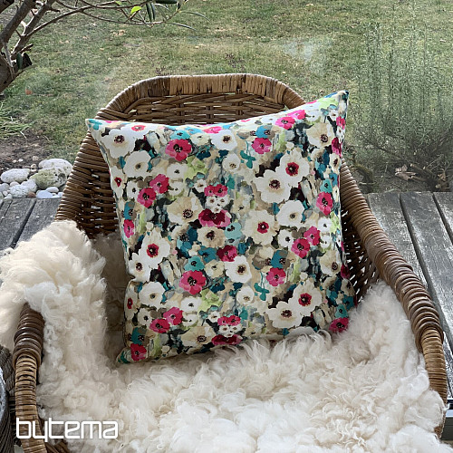 Dekorativer Kissenbezug MONET BLUME