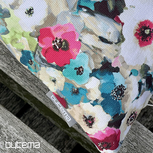 Dekorativer Kissenbezug MONET BLUME